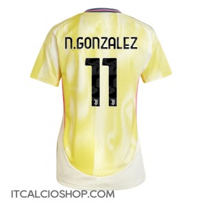 Juventus Nicolas Gonzalez #11 Seconda Maglia Femmina 2024-25 Manica Corta